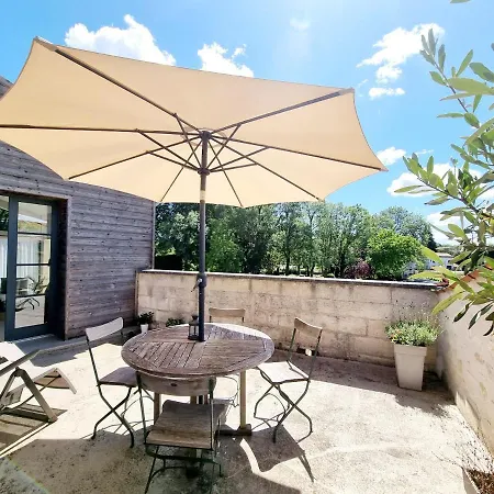 Apartamento Quai 3 Loft Moderne Et Lumineux Les Pieds Dans L'eau Jarnac